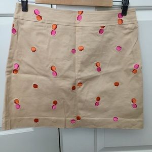 Lilly Pulitzer Khaki Acorn Skirt